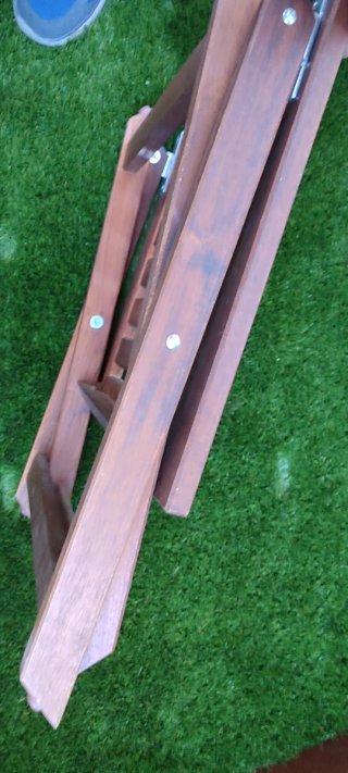 Conjunto 3 Tumbonas y mesa para jardin