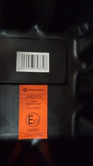 2 Alzadores coche Babyauto ISOFIX (7 a 12 años)