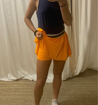 Gonna da tennis Nike arancione