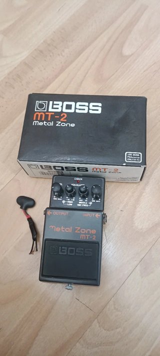 Pedal efectos guitarra eléctrica