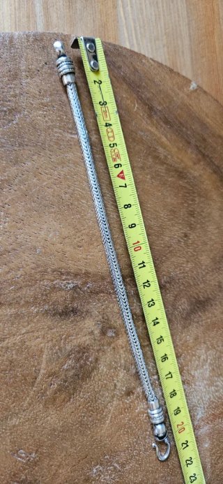 Bracciale snake in argento