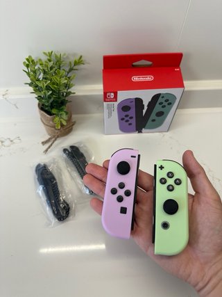 Nuevos! Joy-Cons Nintendo Lila y Verde Pastel