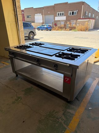 COCINA CENTRAL GAS FLORES VALLES OCASION !!!!