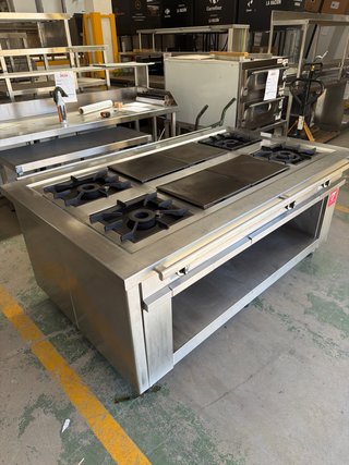 COCINA CENTRAL GAS FLORES VALLES OCASION !!!!