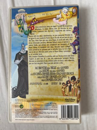 101 Dálmatas VHS Disney Clásicos Español