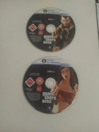Grand Theft Auto IV PC DVD. GTA 4.