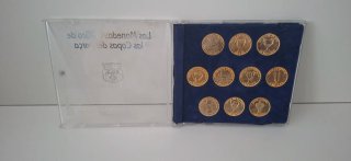 Monedas de oro F.C. Barcelona Copas del Rey