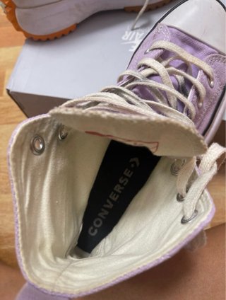 Converse Moradas Plataforma