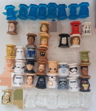 Star Wars Set Abatons Disney