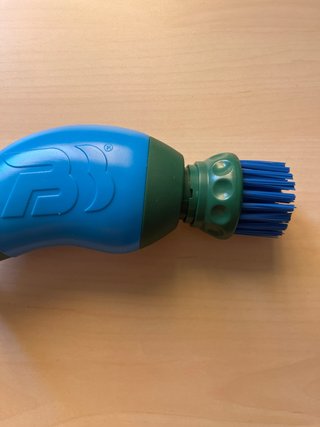 Cepillo Limpiador Botas Fútbol Azul/Verde