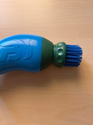 Cepillo Limpiador Botas Fútbol Azul/Verde