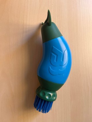 Cepillo Limpiador Botas Fútbol Azul/Verde