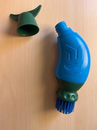 Cepillo Limpiador Botas Fútbol Azul/Verde