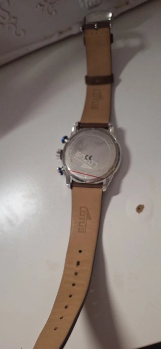 Reloj Lotus Azul y Marrón