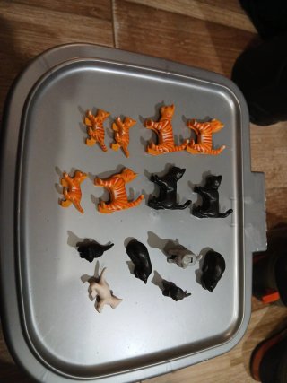 Lote 14 gatos Playmobil Todos 5€