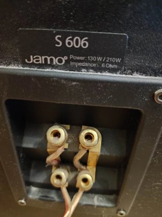 Altavoces Jamo S606