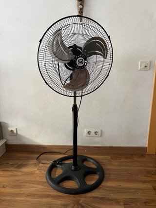 Ventilador Industrial Negro