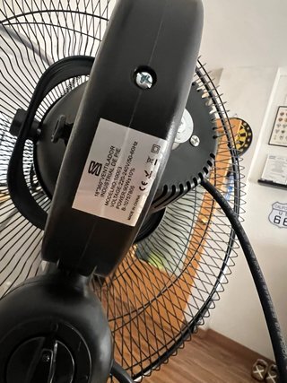 Ventilador Industrial Negro
