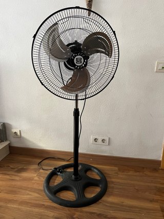 Ventilador Industrial Negro