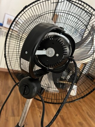 Ventilador Industrial Negro
