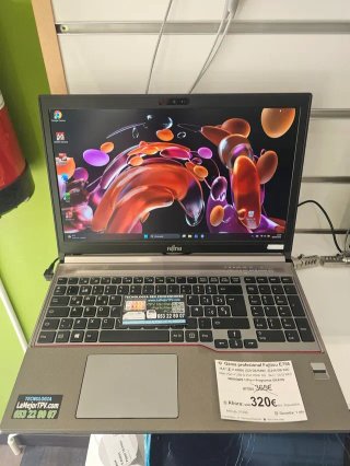 Portátil Fujitsu E756 8GB RAM 240GB SSD