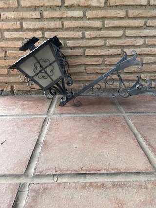4 Faroles de forja esquineros
