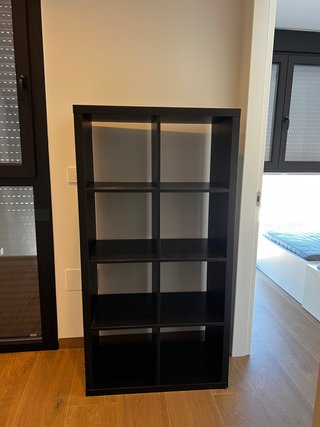 Estantería Ikea Kallax Negra 8 cubos