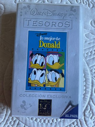 VHS Walt Disney Tesoros: Lo mejor de Donald