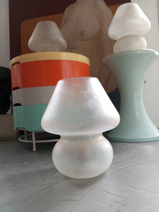 3 Lámparas Seta Vintage