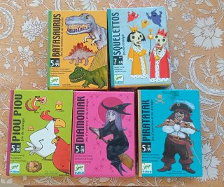 Juegos de mesa Djeco (5 unidades)