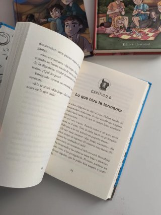3 libros LOS CINCO de Enid Blyton