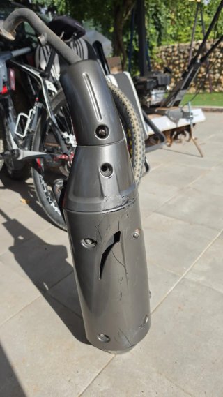 Asiento y Tubo Escape Kymco KXCT