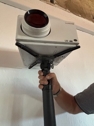 Proyector Luxcine LED HD Blanco
