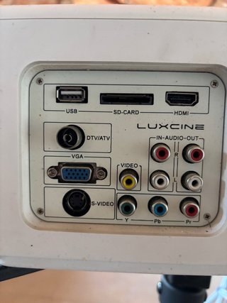 Proyector Luxcine LED HD Blanco