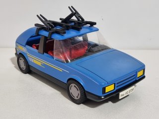 Playmobil 3739 Coche Vacaciones Vehiculo Azul