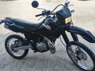 Yamaha DT 125 Enduro Negra
