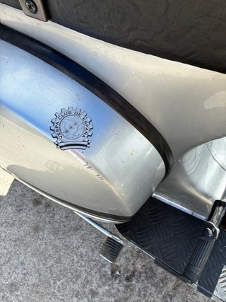 Vespa TX200 Plata