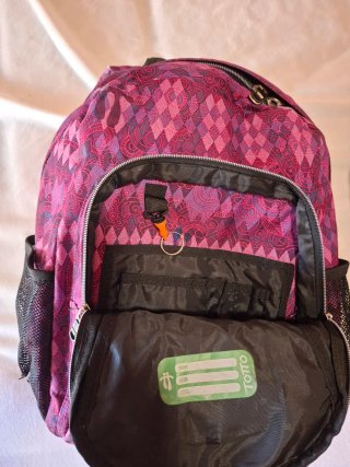 Mochila escolar Totto Morada 2