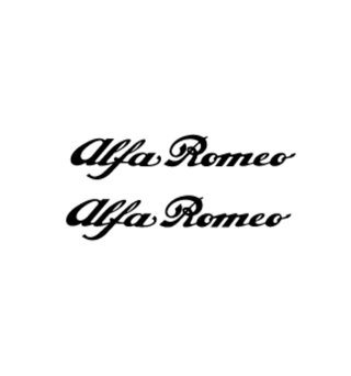 Pegatinas Vinilo Alfa Romeo
