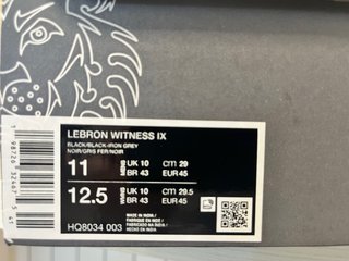 Nike Lebron Witness IX Talla 45 NUEVAS A ESTRENAR.