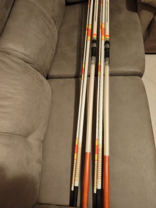 Pareja Cañas Pesca MD Tech Carreras