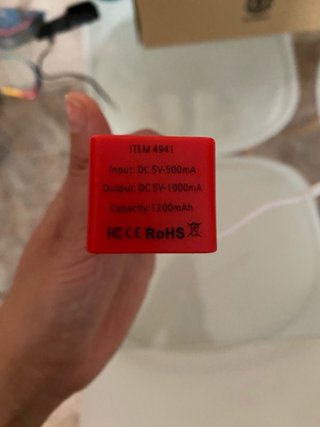 Cargador Portátil 1200mAh