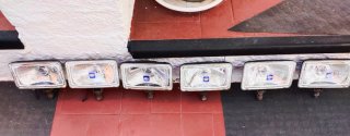 Faros Hella para barra de techo de camión