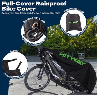 SIN ABRIR Funda Bicicleta 420D Impermeable