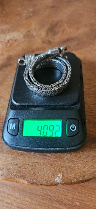 Bracciale snake in argento