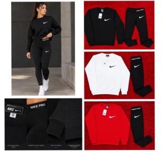 Conjunto deportivo de maya y sudadera de mujer