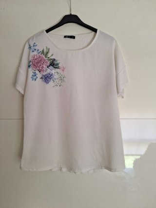 Blusa TEX floral T.M