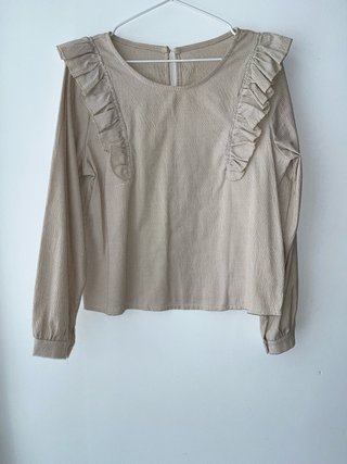 Blusa Vichy con Volantes