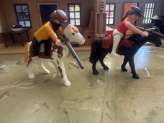 Playmobil Oeste - Caballos y Figuras Regalo