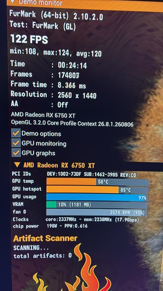 Tarjeta Gráfica MSI RX 6750 XT 12GB MECH 2 V1
